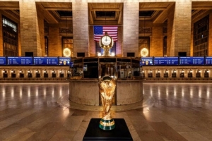 仪式感十足！阿斯：纽约中央车站为世界杯决赛设置倒计时装置
