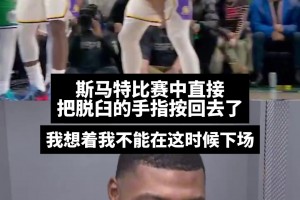 真是条硬汉啊！火箭新援斯玛特：赛中手指脱臼，我直接掰回去了！视频封面